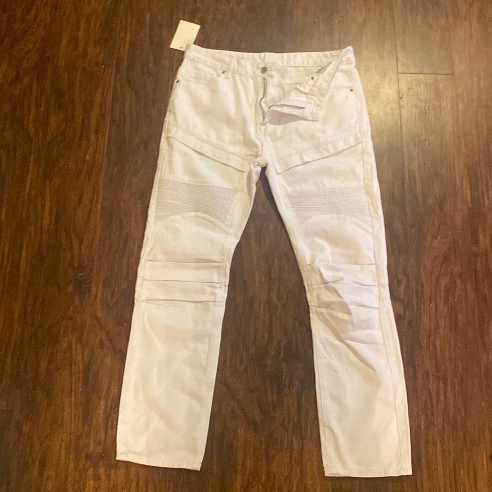 White jeans